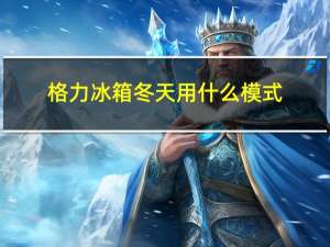 格力冰箱冬天用什么模式
