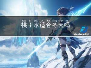 桃子水适合冬天吗