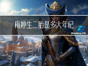 梅婷生二胎是多大年纪