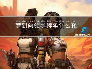 梦到向领导拜年什么预兆