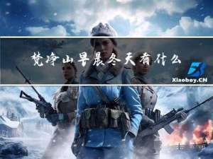 梵净山早晨冬天有什么景色