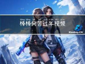 棒棒何苦过年视频