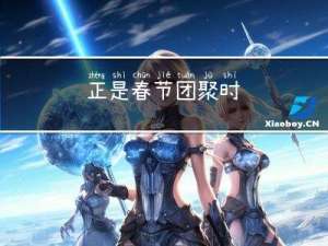 正是春节团聚时