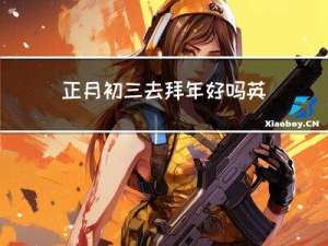 正月初三去拜年好吗英语