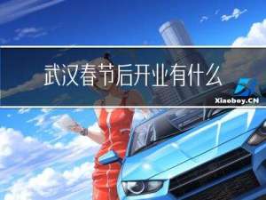 武汉春节后开业有什么活动