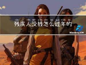 残疾人没钱怎么过年的