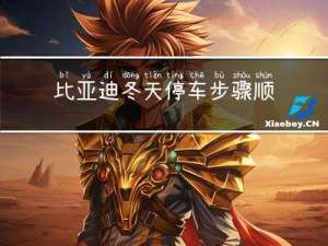 比亚迪冬天停车步骤顺序