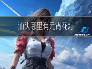 汕头哪里有元宵花灯