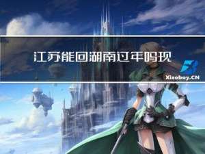 江苏能回湖南过年吗现在