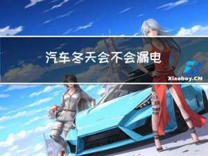 汽车冬天会不会漏电