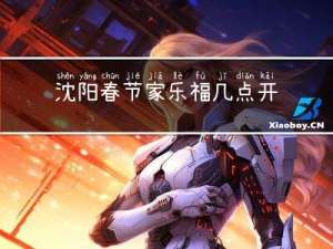 沈阳春节家乐福几点开业