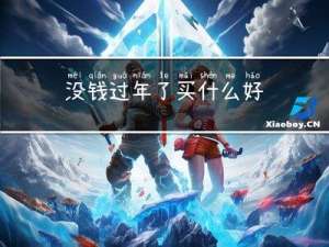 没钱过年了买什么好