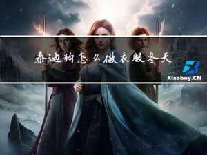 泰迪狗怎么做衣服冬天