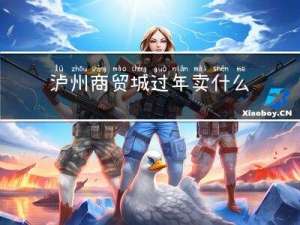 泸州商贸城过年卖什么