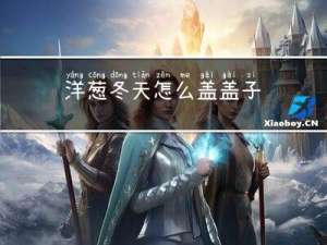 洋葱冬天怎么盖盖子