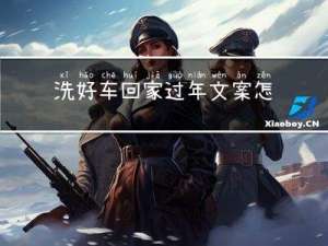洗好车回家过年文案怎么写