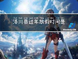 洛川县过年放假时间是多少