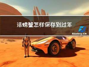 活螃蟹怎样保存到过年