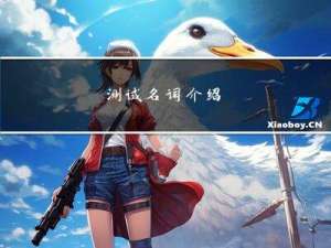 测试名词介绍
