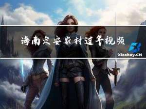 海南定安农村过年视频介绍