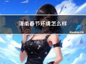 海南春节环境怎么样