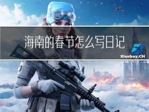 海南的春节怎么写日记