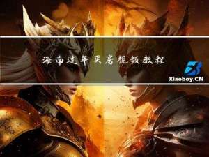 海南过年买房视频教程