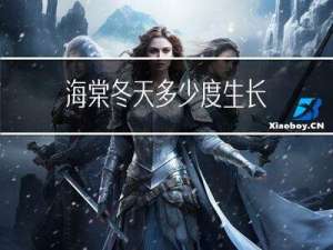 海棠冬天多少度生长