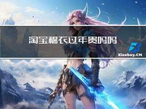 淘宝棉衣过年贵吗吗