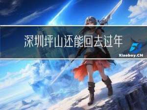 深圳坪山还能回去过年吗