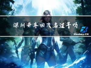 深圳开车回茂名过年吗