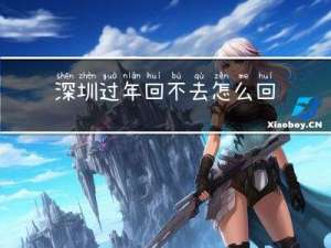 深圳过年回不去怎么回事