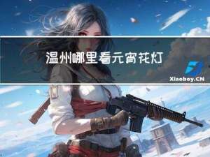 温州哪里看元宵花灯