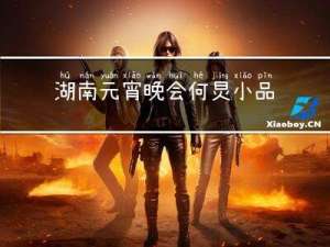 湖南元宵晚会何炅小品全集