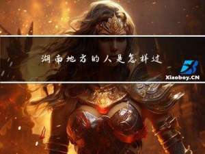 湖南地方的人是怎样过年的