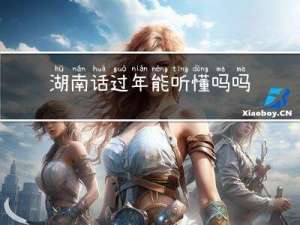 湖南话过年能听懂吗吗