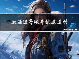 溆浦过年顺丰快递送吗现在