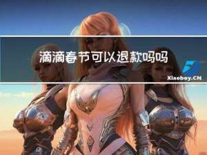 滴滴春节可以退款吗吗