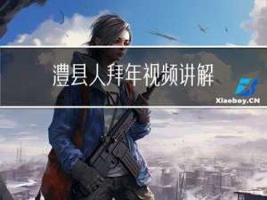 澧县人拜年视频讲解