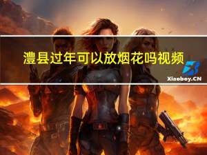 澧县过年可以放烟花吗视频