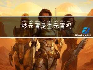 炒元宵是生元宵吗