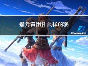 煮元宵用什么样的锅