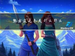 熊出没之冬天什么什么