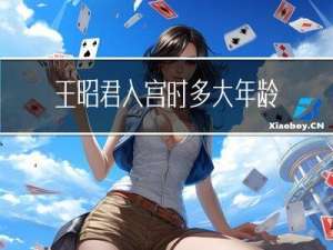 王昭君入宫时多大年龄