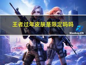 王者过年皮肤是限定吗吗