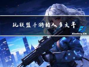 玩联盟手游的人多大年龄