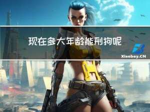 现在多大年龄能刑拘呢