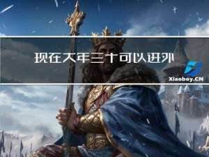 现在大年三十可以进外地吗