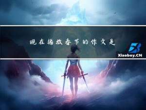 现在播放春节的作文是什么
