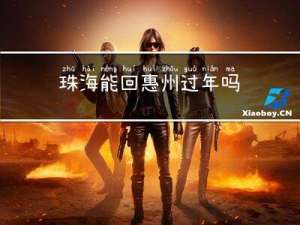 珠海能回惠州过年吗
